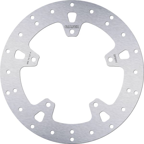 Disco Freno Galfer DF503V Round Rigido Anteriore 267X4Mm (2 Necessari) Per Yamaha Xp T-Max Yp R X-Max 400 - 560 Ccm-image