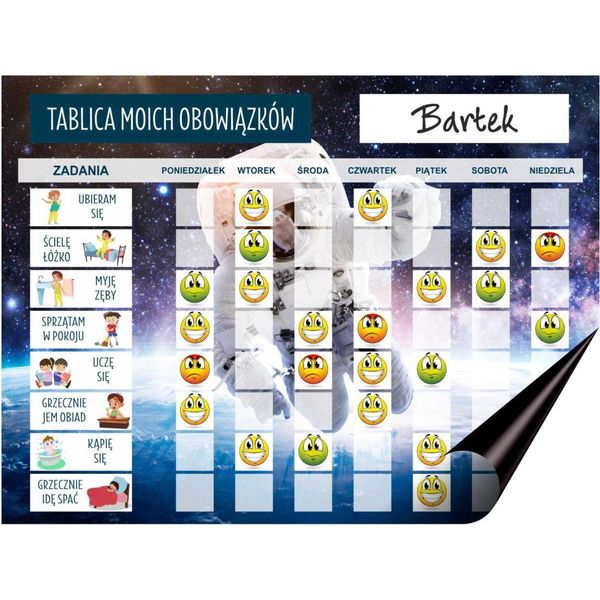 Lavagna Magnetica Di Buon Comportamento Per Bambini Lavagna Motivazionale-image