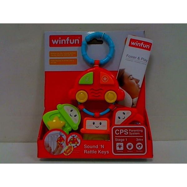 Winfun Sonaglio Da Appendere, Tettarella Con Suoni - Auto-image