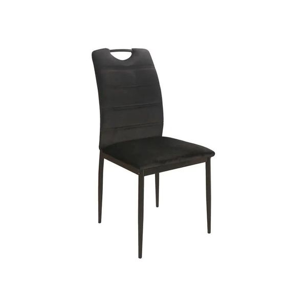 Sedia Da Pranzo Imbottita Gajana - Nero-image