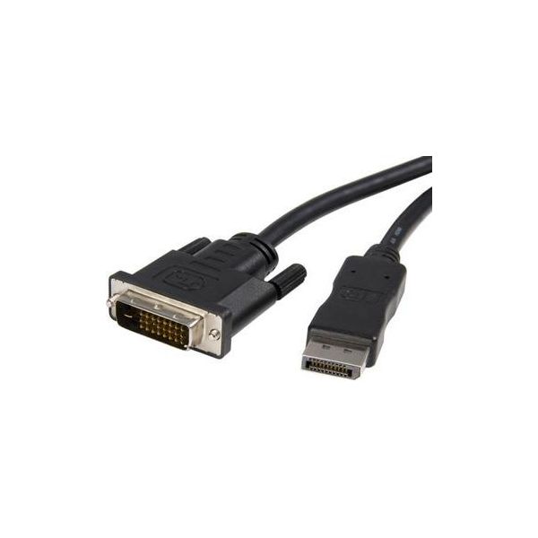 Techly ICOC-DSP-C-020 Techly Displayport 1.1 Auf Dvi Kabel Schwarz 2M-image