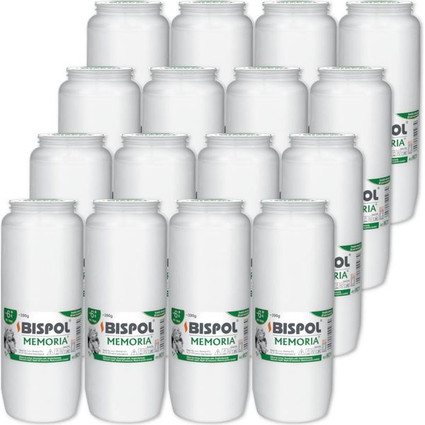 Ricariche Per Candele A Olio Bispol WO11 144H 16 Pz.-image