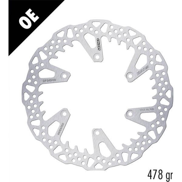 Disco Freno Galfer DF545HW Shark® Rigido Anteriore 260X3Mm-image