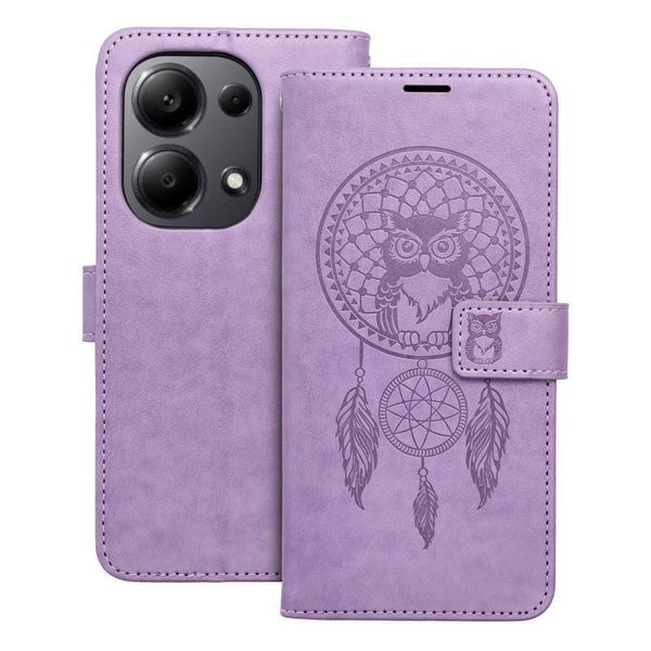 Custodia / Cover Per Xiaomi Redmi Note 13 Pro 4G Viola - Libro Mezzo Book-image