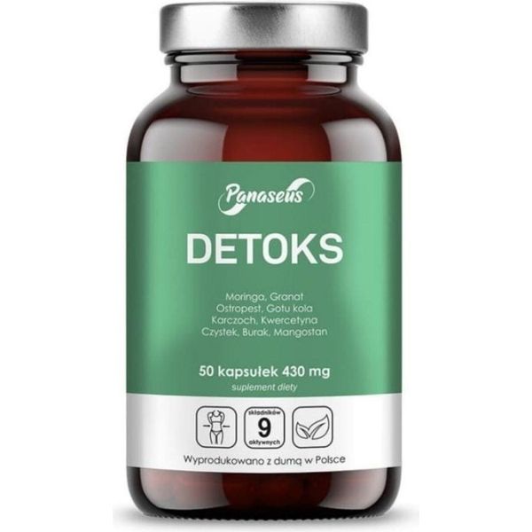 Integratori Alimentari Panaseus Detoks (50 Caps.) BI3929-image