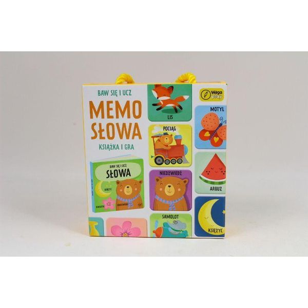 Gioca E Impara Il Gioco E Il Libro Delle Parole Memorizzate.-image
