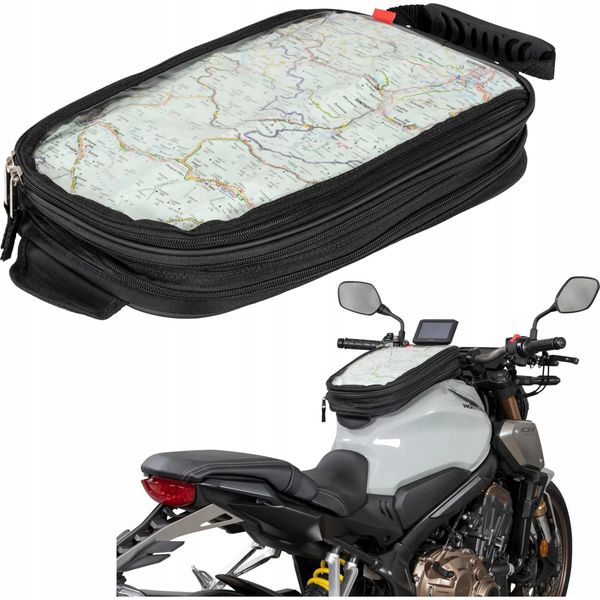 Borsa Da Serbatoio Per Moto Borsa Da Serbatoio Magnetica Per Il Serbatoio Della Moto-image