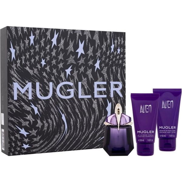 Mugler Alien Edp Ricaricabile 30 Ml + Sg 50 Ml + Latte Doccia 50 Ml W-image