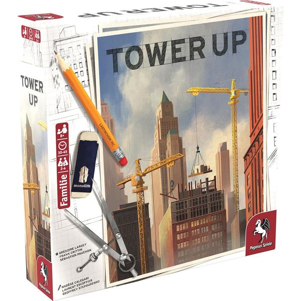 Pegasus Spiele 74080 Tower Up - Giochi Da Tavolo-image