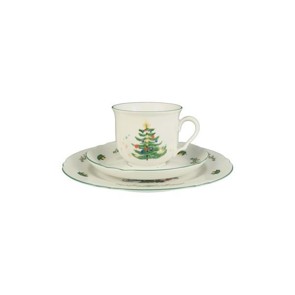 Seltmann Weiden Kaffeegedeck Marieluise Weihnachten 3Er Set-image
