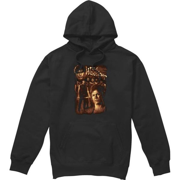 The Warriors - Felpa Con Cappuccio "9 Warriors"" Da Uomo TV9062 (Xxl) (Nero)"-image