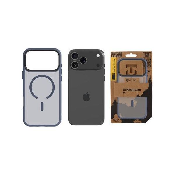 Cover Posteriore Tattica Magforce Hyperstealth Per Iphone 17 Pro Max Blu Profondo-image