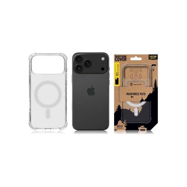 Copertura Posteriore Tattica Magforce Plyo Iphone 17 Pro Max Trasparente-image