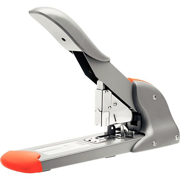 Rapid® 23633700 Cucitrice A Blocco Forte HD210, Metallo, 210 Fogli, Argento/Arancio-image