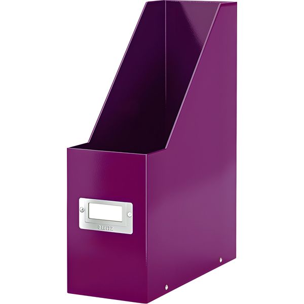 Cartella Per Riviste Leitz Click & Store Wow, A4, Cartone Rigido, Viola-image