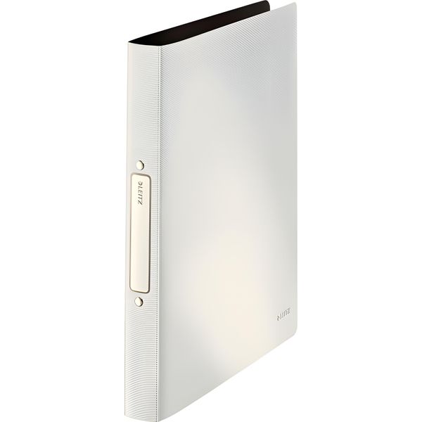 Leitz 4566-10-01 4566 Ringbuch Solid - A4, Pp, 2 Ringe, 25 Mm, Weiß-image