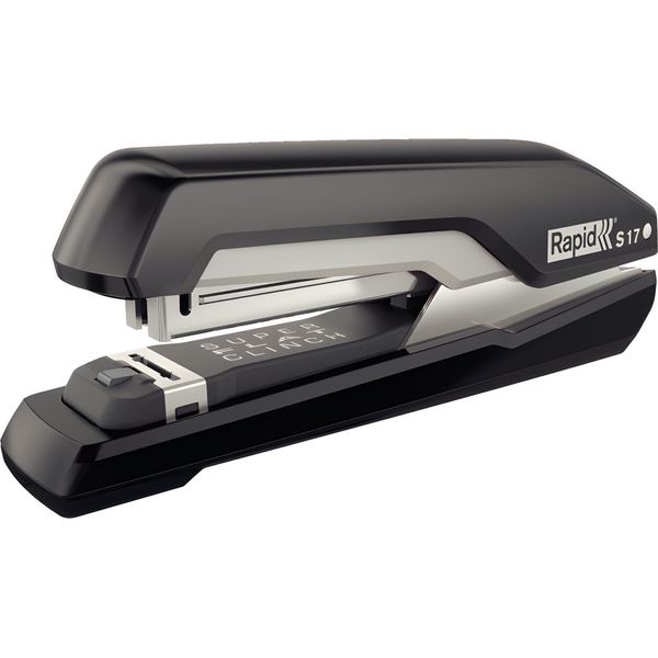 Rapid 5000537 Cucitrice Supreme S17 - Metallo, 30 Fogli, Nero/Grigio-image