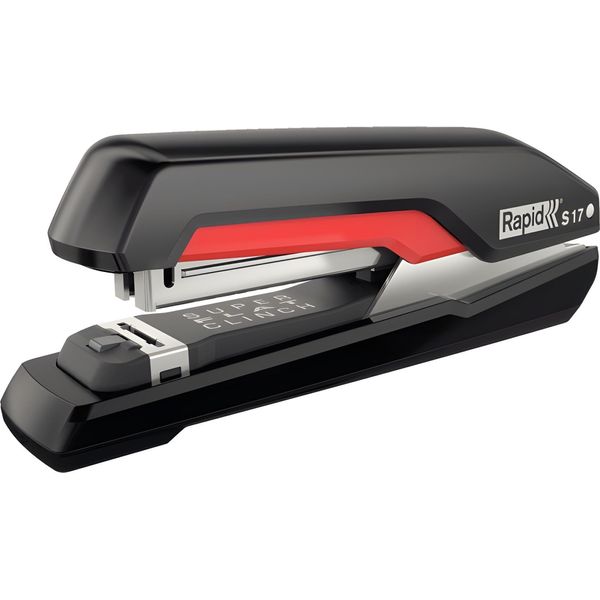 Rapid 5000538 Cucitrice Supreme S17 - Metallo, 30 Fogli, Nero/Rosso-image