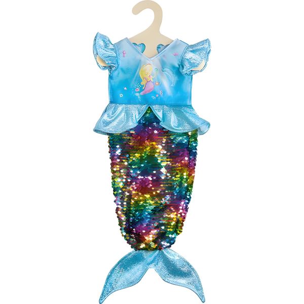 Heless Heless Abito A Sirena Ava Con Paillettes Reversibili, Taglia 35 45 Cm-image