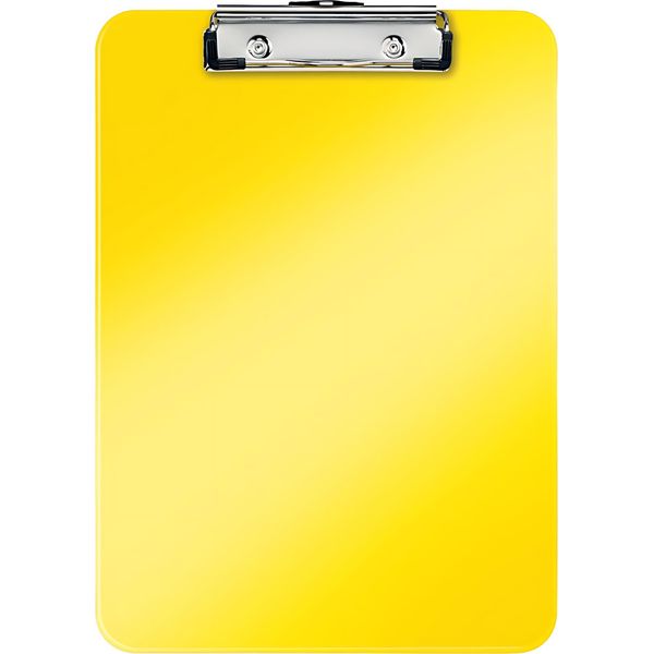 Leitz 3971-00-16 Appunti Leitz Wow, Polistirolo, Giallo Metallizzato-image