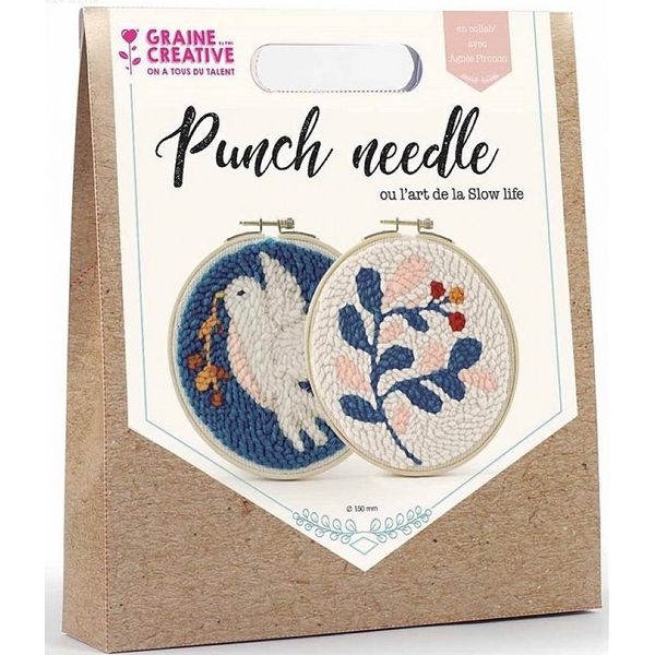 Set Di Aghi Graine Creative Punch Bird Flower - Set Completo Per Ricamo-image