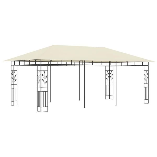 Padiglione Con Zanzariera 6X3X2,73 M Crema-image