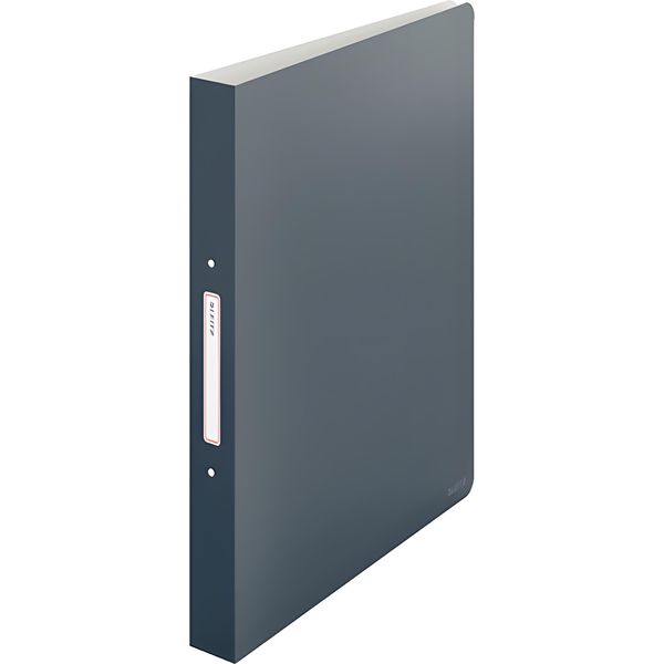 Leitz Cosy Raccoglitore Ad Anelli Doppio A4, Interamente In Plastica, Dorso 3,2 Cm, Grigio Velluto-image