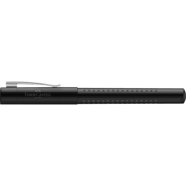 Faber-Castell 140816 FABER-CASTELL Penna Stilografica Grip 2010 Harmony, Nero, M-image
