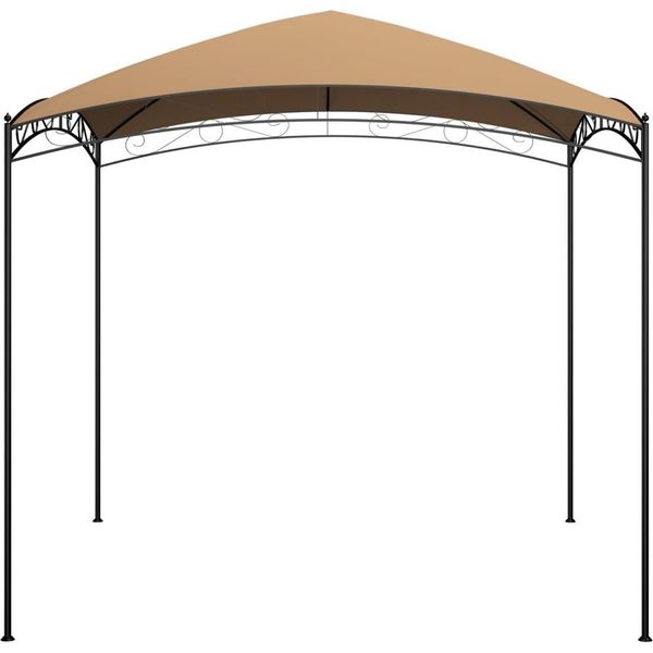 Vidaxl Padiglione 3X3X2,65 M Taupe 180 G/M²-image