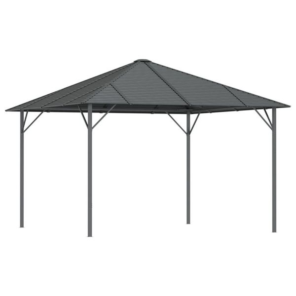 Padiglione Con Tetto 3X3 M Antracite-image