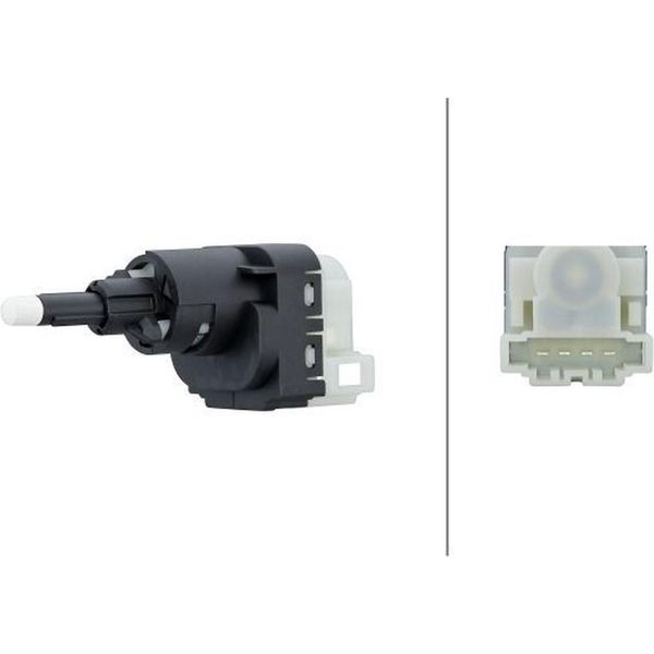 Interruttore Luce Freno 12 V Elettrico A 4 Poli Hella Per Es. Vw Golf-image
