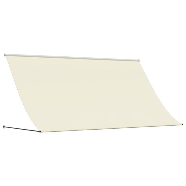 Vidaxl Tenda Da Sole Retrattile Crema 300X150 Cm In Tessuto E Acciaio-image
