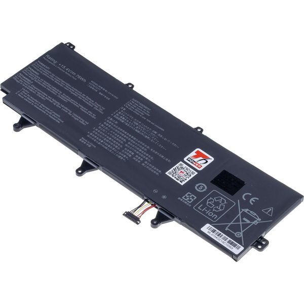 Batteria T6 Power Per Asus Rog Zephyrus S GX701GXR, Li-Poly, 15,4 V, 4940 Mah (76 Wh), Nero-image