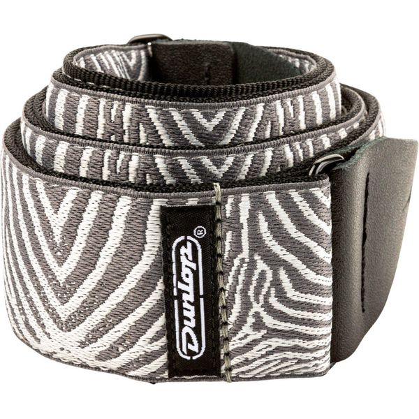 Dunlop D6722 Cintura Per Chitarra Jacquard Zebra Cadabra-image