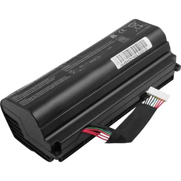 Avizar, Batteria Li-Ion 14.8V 5200Mah Di Ricambio Per Asus G75 A42-G75 Laptop, Nero-image
