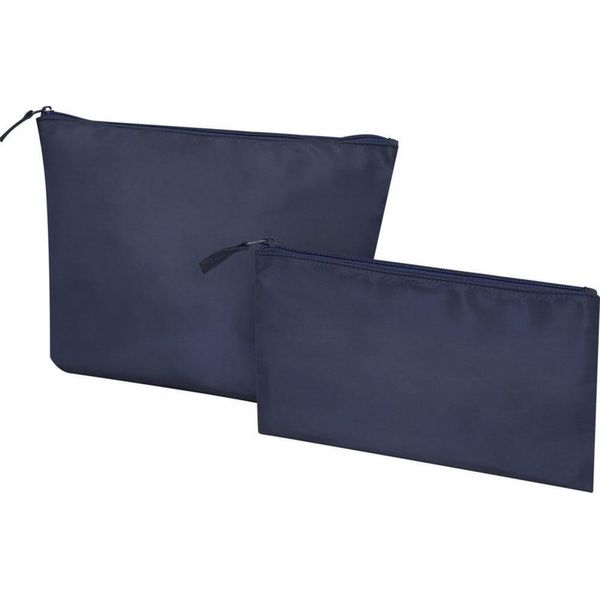 Floso - Borsa Per Cosmetici "Swift"", Materiale Riciclato (Confezione Da 2) PF4788 (Taglia Unica) (Blu)"-image