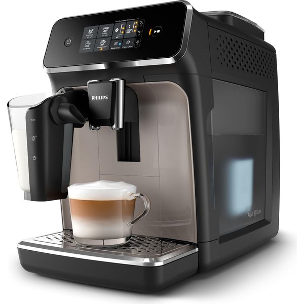 Macchina Da Caffè Philips Completamente Automatica Serie 2200, 3 Specialità Di Caffè, Sistema Lattego, Braun (EP2235/40)-image