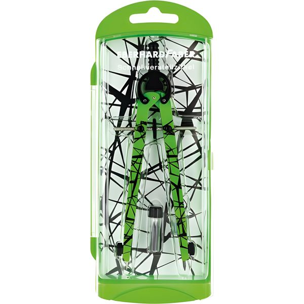 Eberhard Faber 571703 Bussola A Regolazione Rapida Eberhard Faber, Verde Neon/Nero-image