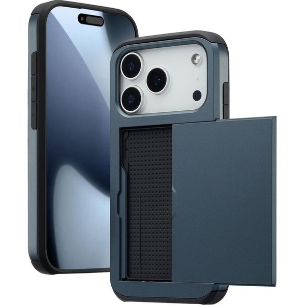 Custodia Per Iphone 17 Pro - Plastica - Custodia Rigida/Cover Imoshion - Blu Scuro-image
