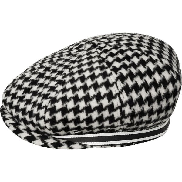 Cappello A Palloncino Kangol Newsboy 8 Pezzi Con Motivo Pied-De-Poule-image