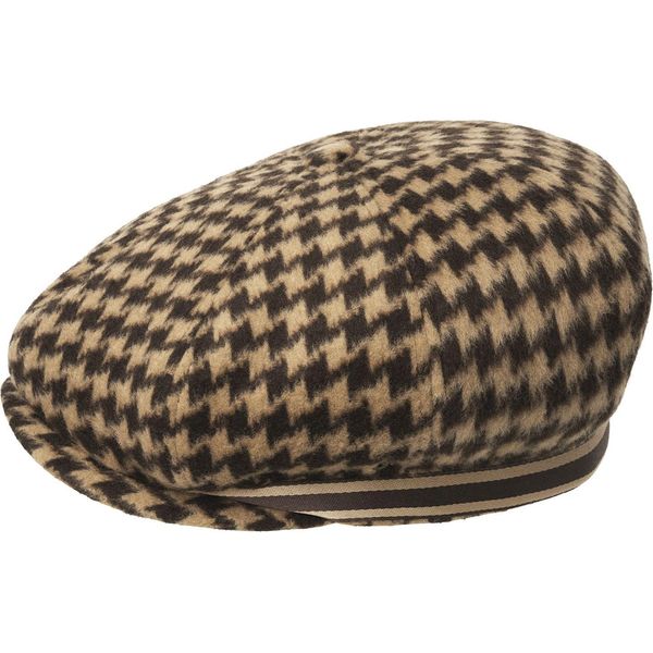 Cappello A Palloncino Kangol Newsboy 8 Pezzi Con Motivo Pied-De-Poule-image