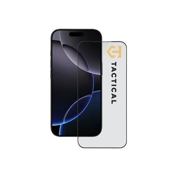 Scudo Di Vetro Tattico 5D Per Iphone 17 Pro Max Nero-image