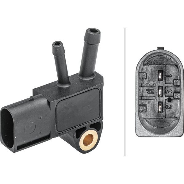 Sensore, Pressione Di Scarico Hella 6PP 009 409-171-image