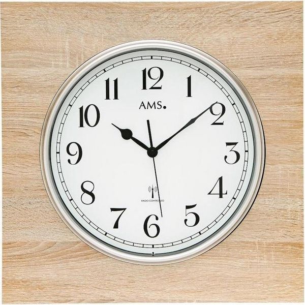 Orologio Da Parete Classico 50 Cm X 50 Cm X 5 Cm - Ams Modello: 5552-image