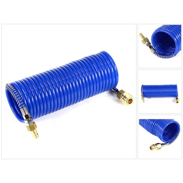 Prebena Tubo Flessibile A Spirale 6X9 Mm / 7,5 M / Con Accoppiamento R 1/4 E Ugello Nw 7,2 ( Z160.11 )-image