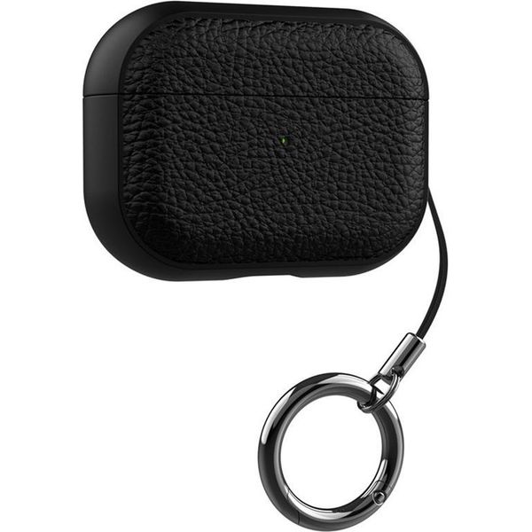 Inf Custodia Protettiva In Tpu Per Airpods 1/2 - Effetto Pelle, Antishock Nero-image