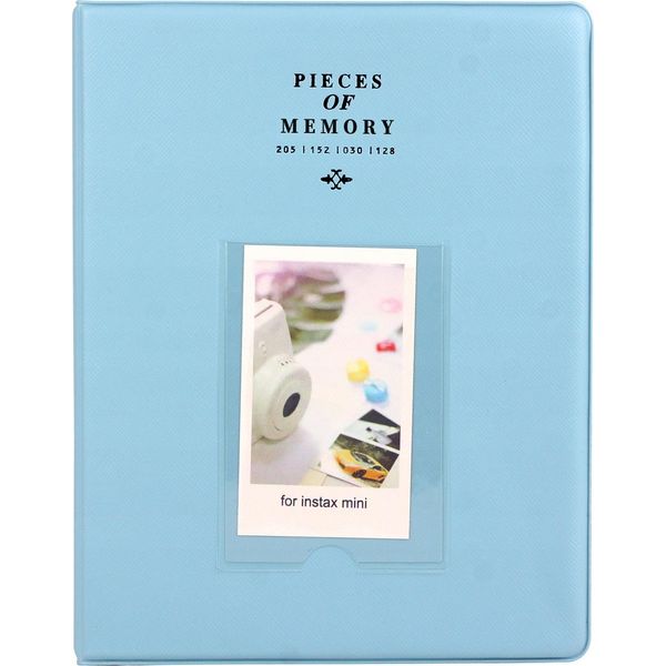 Album Fotografico Grande 128 Foto Per Instax Mini 7 8 9 11 Azzurro-image
