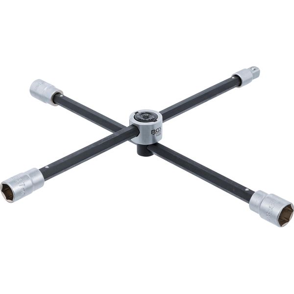 Chiave Per Ruote Con Snodo | Per Auto | Quadrata | Sw 17 X 19 X 21 X 12,5 Mm (1/2")"-image