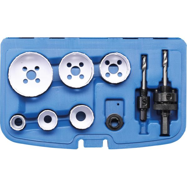 Bgs Set Di Seghe A Tazza Ø 22 - 65 Mm Profondità 40 Mm 8 Pz - 3906-image