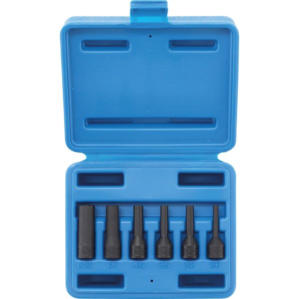 Set Di Bussole Twist-Off Per Elettrodi Per Candelette | Attacco Quadro 6,3 Mm (1/4") | 6 Pz."-image